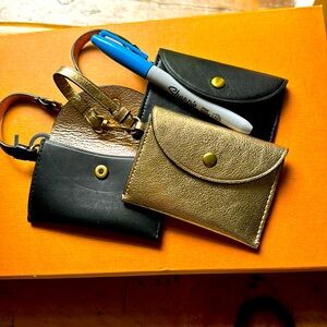 J. CREW Italian Leather Key | Card Case